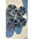 Jante Negru Mat 8.0x18 et 35 5x108