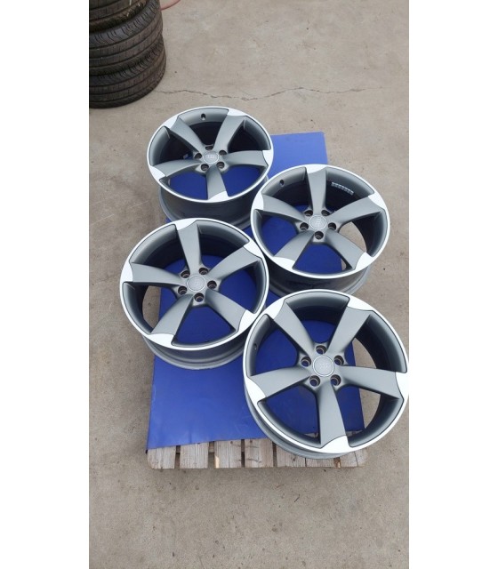 Jante Alu 19 Pouces 7.5J ET45 5x114.3 - Finition Graphite Brillant - Compatible Nissan Ariya, Pathfinder, Juke - Neuf