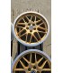 Jante VW by BBS RX 228 7.5x17 et 35 5x100 Gold Edition